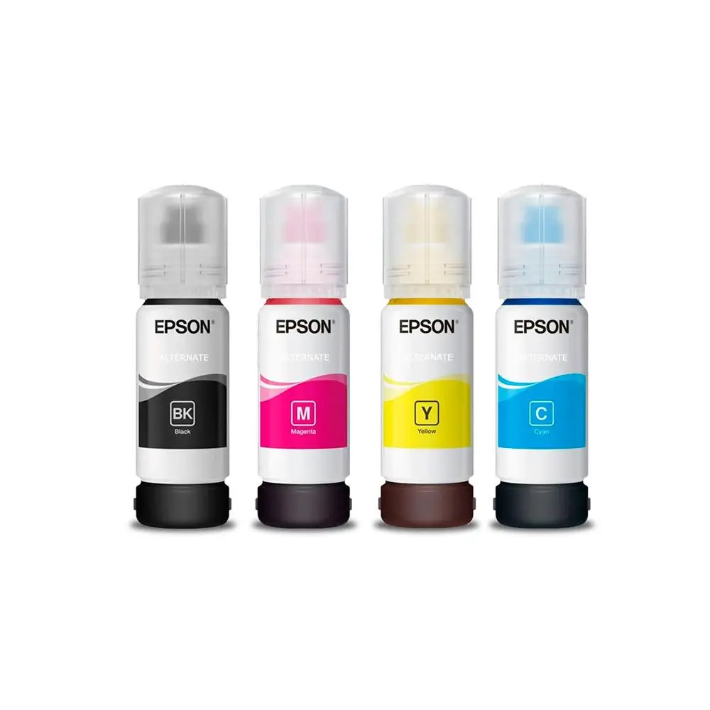 cuatro botellas de sublimación de la marca Epson de 100 ml